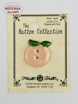 Фото Mill Hill Button Peach 86213