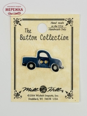 Фото Mill Hill Button Blue Truck 86316