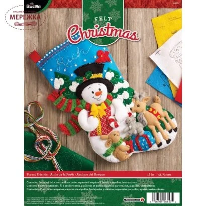 Фото Bucilla Фетровий набір Forest Friends 86657