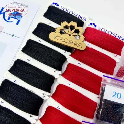 Фото Набір для вишивання хрестиком Voloshka Рушник весільний VRM_002_R