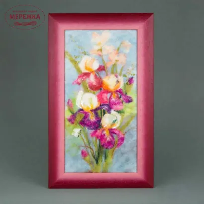 Фото Чарівна Мить Набір для валяння картини "Витонченість" В-99