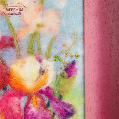 Фото Чарівна Мить Набір для валяння картини "Витонченість" В-99