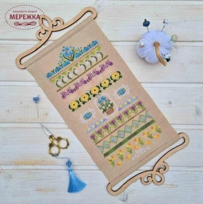 Фото Набір для вишивання хрестиком TelaArtis Першоцвіт Х-503