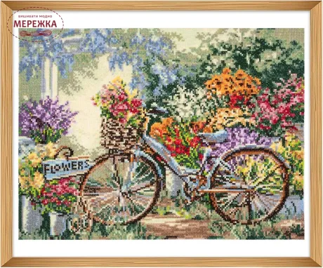 Фото Набір для вишивання хрестиком Trimits Bicycle GCS189