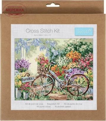 Фото Набір для вишивання хрестиком Trimits Bicycle GCS189