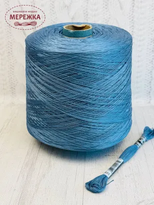 Фото DMC Broder Special #16 на метраж, колір 931, 40 метрів