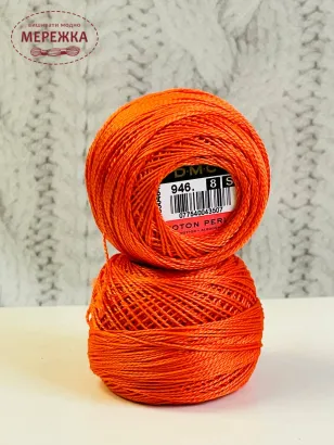 Фото DMC Pearl Cotton #8 946