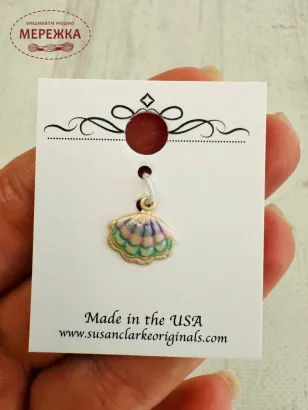 Susan Clarke Originals Sm. Seashell Charm C-952 - Пришивний елемент