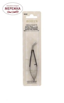 Фото Ножиці Bohin з вигином для вирізування 98260