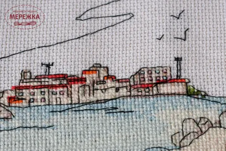 Набір для вишивання AbrisArt Світло маяка АН-109 фотографія