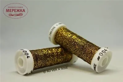 Фото Au Ver à Soie металізована #4, 10 метри 004