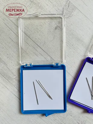 Фото Голківниця магнітна з кришкою, синя BY1701-1