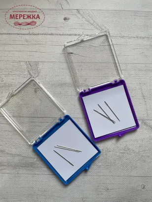 Фото Голківниця магнітна з кришкою, синя BY1701-1