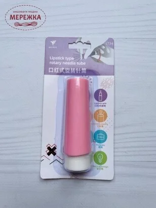 Фото Голківниця-твістер з магнітом BY1734, рожева