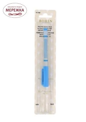 Фото Bohin маркер блакитний, дуже тонкий  91785