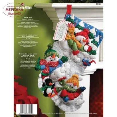 Фото Bucilla Фетровий набір Snow Fun 86108