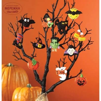 Фото Bucilla Фетровий набір Halloween Ornaments 86430