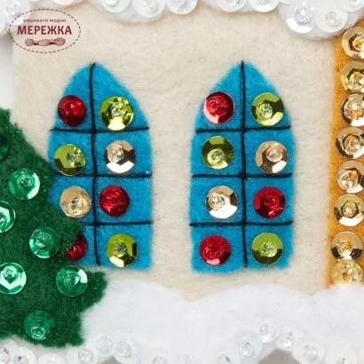 Фото Bucilla Фетровий набір Christmas Village 89218E