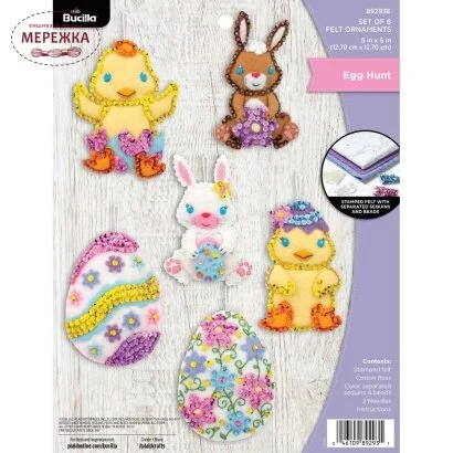 Фото Bucilla Фетровий набір Oversized Easter 89293E