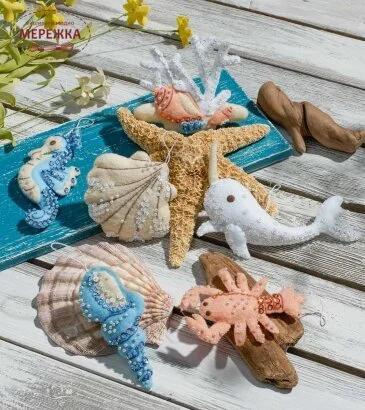 Фото Bucilla Фетровий набір Seashore Santa 89378E