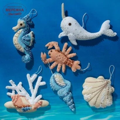 Фото Bucilla Фетровий набір Seashore Santa 89378E