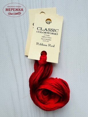 Фото Classic Colorworks Ribbon Red CCT-197