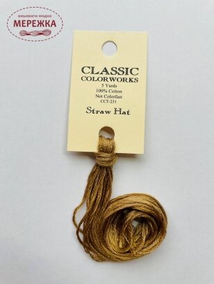 Фото Classic Colorworks Straw Hat CCT-231