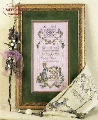 Фото Emie Bishop схема для вишивання Sunshine and Flowers CNP140