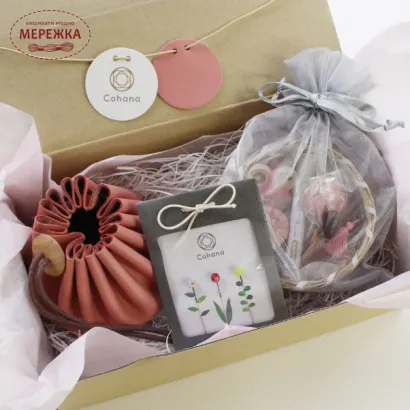 Cohana Подарунковий набір: 7 предметів, Pink 45-161 фото