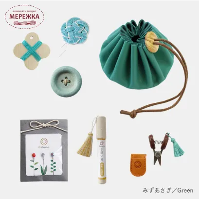 Cohana Подарунковий набір: 7 предметів, Green 45-162 фотографія