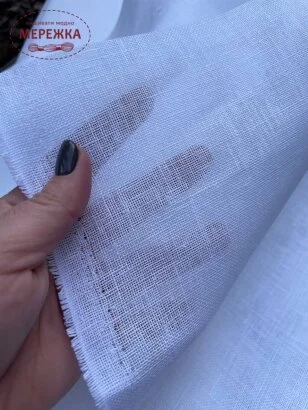 Фото DMC (Франція) 28ct, 100% льон DM432SO, колір 5200