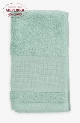 Фото DMC рушник махровий, 30*50см., зелений CL084A-087