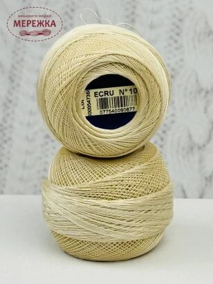 Фото DMC Cordonnet Special #100, Ecru