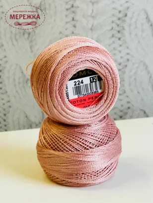 Фото DMC Pearl Cotton #12 224