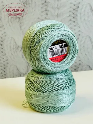 Фото DMC Pearl Cotton #12 3813