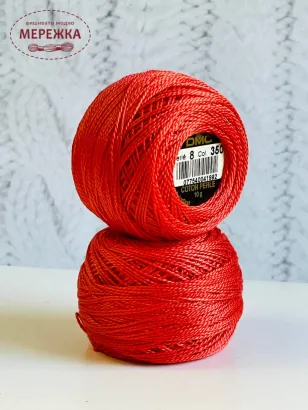Фото Нитки DMC Pearle Cotton 350