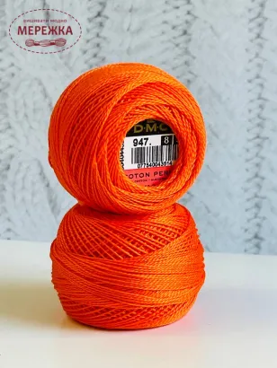 Фото Перле котон №8, колір 947