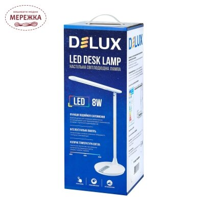 Фото Лампа LED Delux TF-550_8 BT, колір білий 