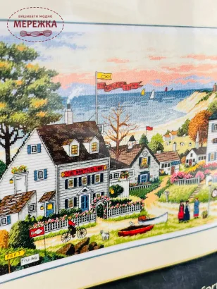Фото набір для вишивання Діменшинз Затишне укриття