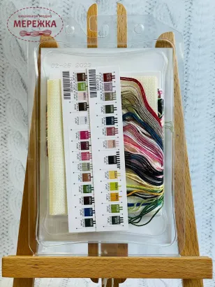 Фото набір для вишивання Троянди і мереживо 06929