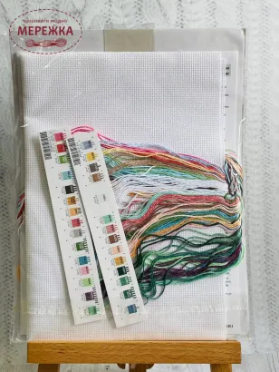 Фото Набір для вишивання хрестиком Dimensions Seaside Cottages (Котеджі біля моря) 13726