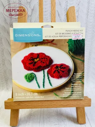 Фото Набір в килимовій техніці Dimensions Маки 72-75797