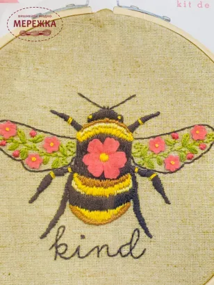 Фото набір для вишивання Діменшинз Пчілка 72-76292
