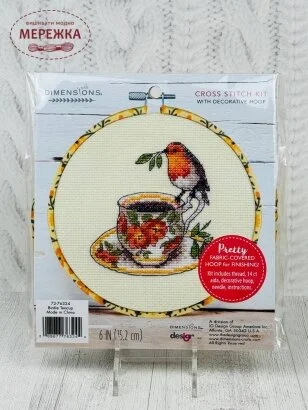 Фото Dimensions Пташка на чашці 72-76324