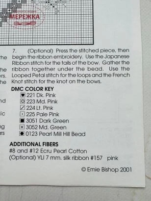 Emie Bishop Ключ до схеми Heart to Heart CNP135