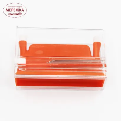 Фото Нитковдівач автоматичний 2 в 1, з тубусом для голок FA13, помаранчевий