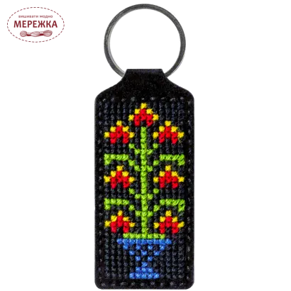 Фото Wonderland Crafts брелок на штучній шкірі FLHL-023