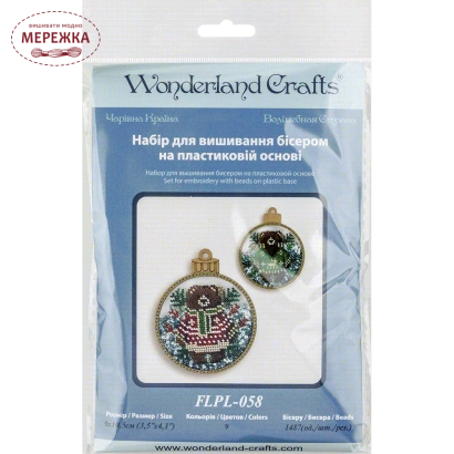 Фото WonderlandCrafts іграшка на пластиковій канві FLPL-058