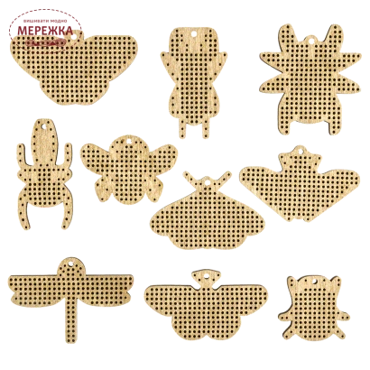 Фото Набір для вишивання хрестиком WonderlandCrafts Комахи FLSW-012