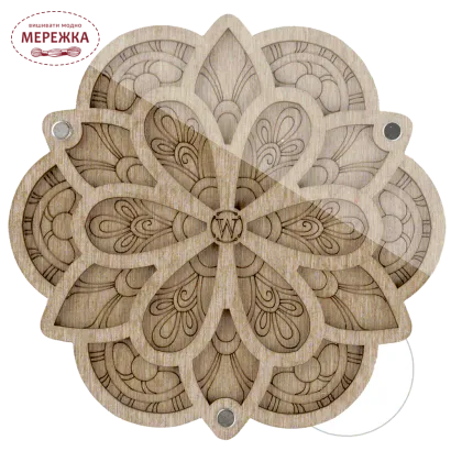 Фотографія Органайзер для бісеру WonderlandCrafts з кришкою FLZB-187